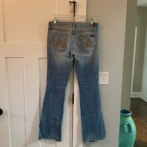 7 for All Mankind Vintage Bootleg Women’s “A” Pocket Jeans - Size 29
